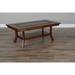 Sunny Designs Santa Fe 48.5" Traditional Wood Coffee Table in Dark Chocolate - Bed & Sofa Hub
