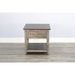 Sunny Designs End Table Tobacco Leaf and Alpine Grey - Bed & Sofa Hub