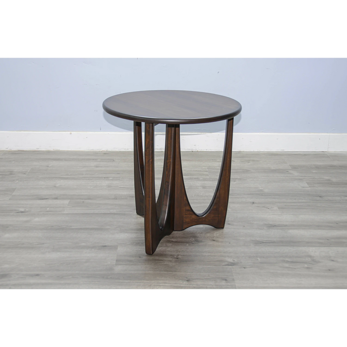 Sunny Designs Sinatra End Table Coffee Bean - Bed & Sofa Hub