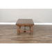 Sunny Designs Doe Valley 52" Farmhouse Wood Coffee Table in Taupe Brown Buckskin - Bed & Sofa Hub