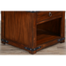 Sunny Designs Santa Fe End Table Dark Chocolate - Bed & Sofa Hub