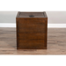 Sunny Designs Homestead End Table Tobacco Leaf - Bed & Sofa Hub
