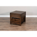 Sunny Designs Homestead End Table Tobacco Leaf - Bed & Sofa Hub