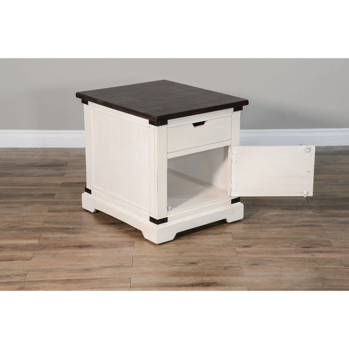 Sunny Designs Barn End Table French Country