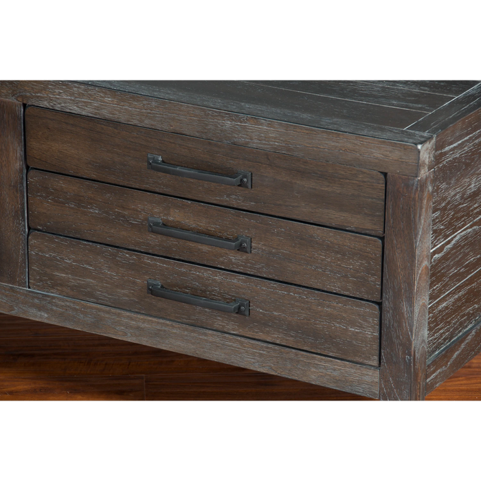 Sunny Designs Dundee Wood Coffee Table Kettle Black - Bed & Sofa Hub