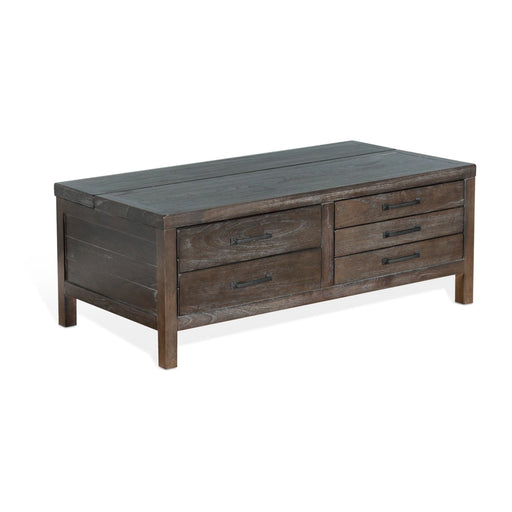 Sunny Designs Dundee Wood Coffee Table Kettle Black - Bed & Sofa Hub