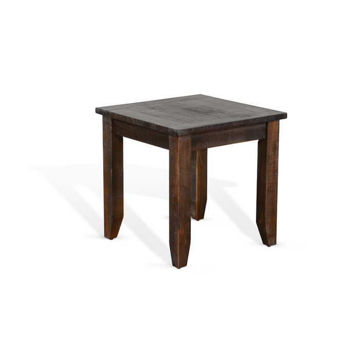 Sunny Designs Wood End Table Tobacco Leaf