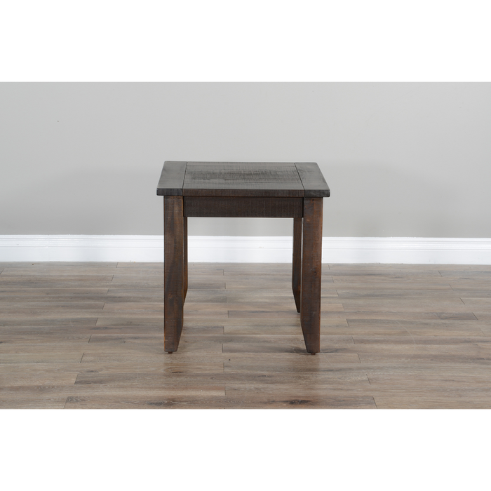 Sunny Designs Wood End Table Tobacco Leaf