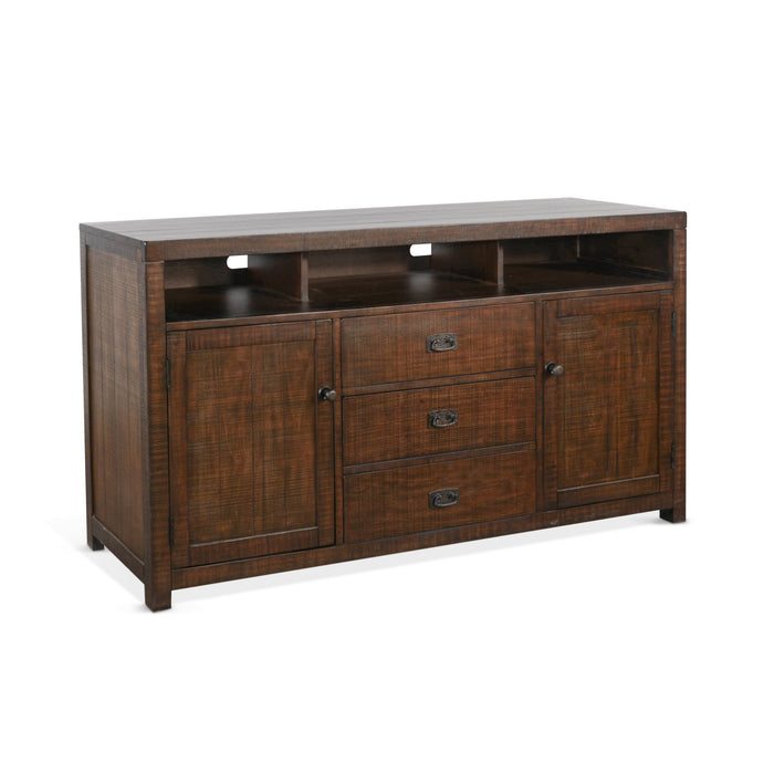 Sunny Designs  66" TV Console Tobacco Leaf