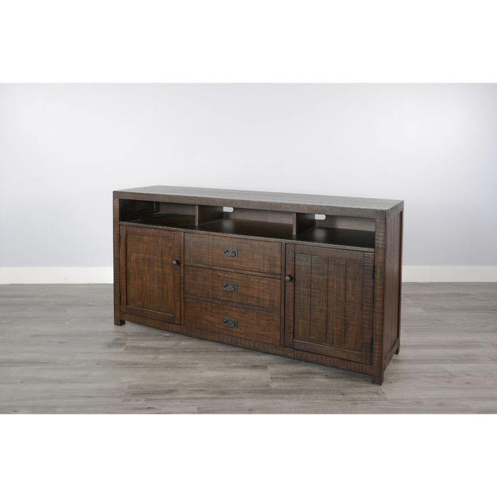 Sunny Designs  66" TV Console Tobacco Leaf