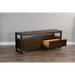 Sunny Designs Homestead 64" TV Console Tobacco Leaf - Bed & Sofa Hub
