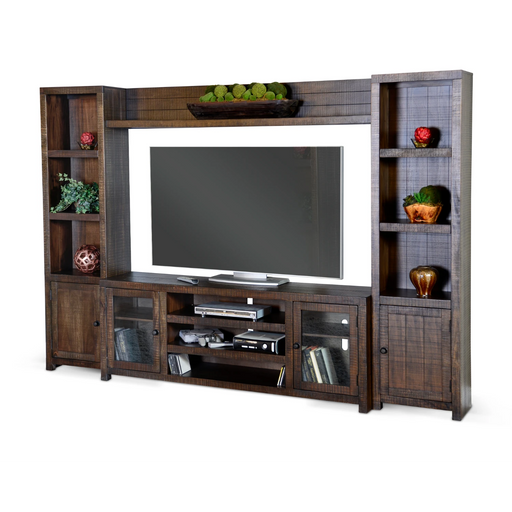 Sunny Designs Homestead Entertainment Wall Tobacco Leaf - Bed & Sofa Hub