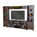 Sunny Designs Homestead Entertainment Wall Tobacco Leaf - Bed & Sofa Hub