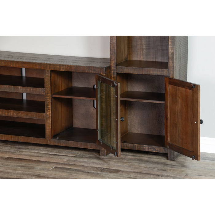 Sunny Designs Homestead Entertainment Wall Tobacco Leaf - Bed & Sofa Hub