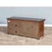 Sunny Designs Tuscany 54" TV Console Vintage Mocha - Bed & Sofa Hub