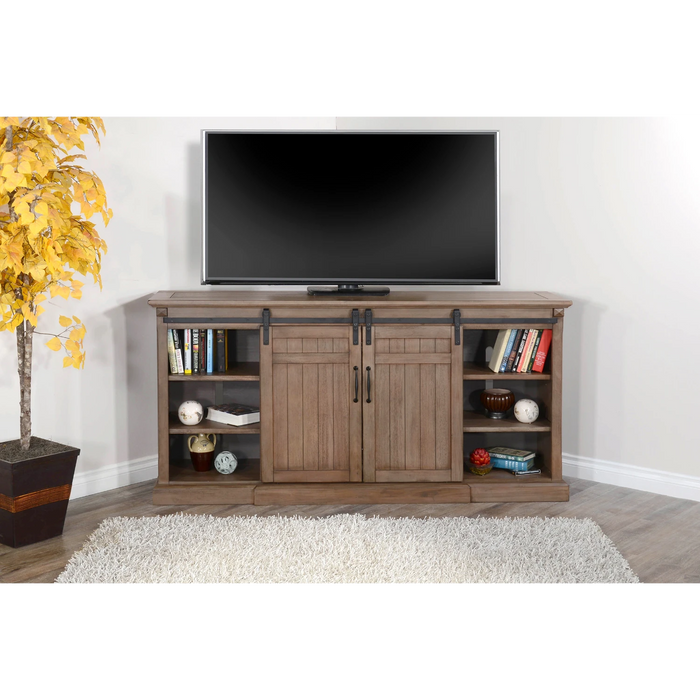 Sunny Designs TV Console  Buckskin - Bed & Sofa Hub