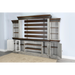Sunny Designs Entertainment Wall Tobacco Leaf and Alpine Grey - Bed & Sofa Hub