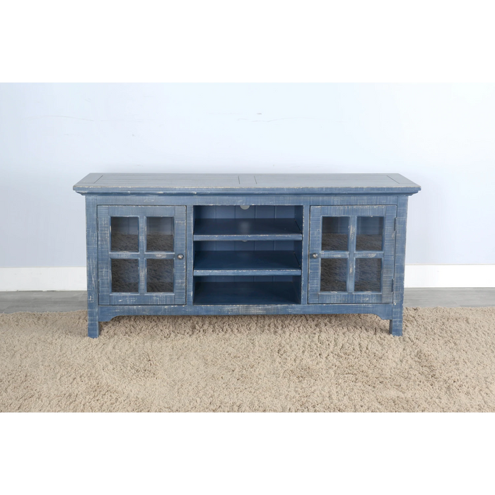 Sunny Designs Ocean Blue TV Console Ocean Blue - Bed & Sofa Hub