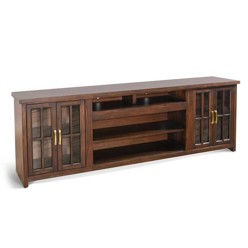 Sunny Designs Media Console  Coffee Bean - Bed & Sofa Hub
