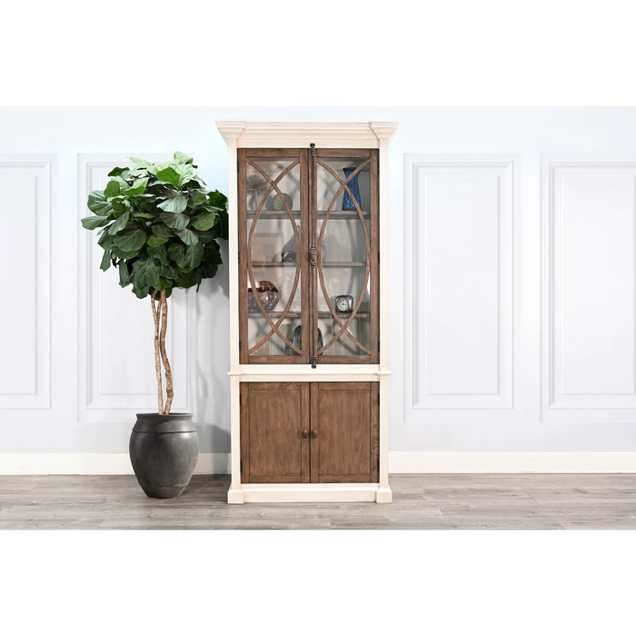 Sunny Designs Pier Marble White/Buckskin - Bed & Sofa Hub