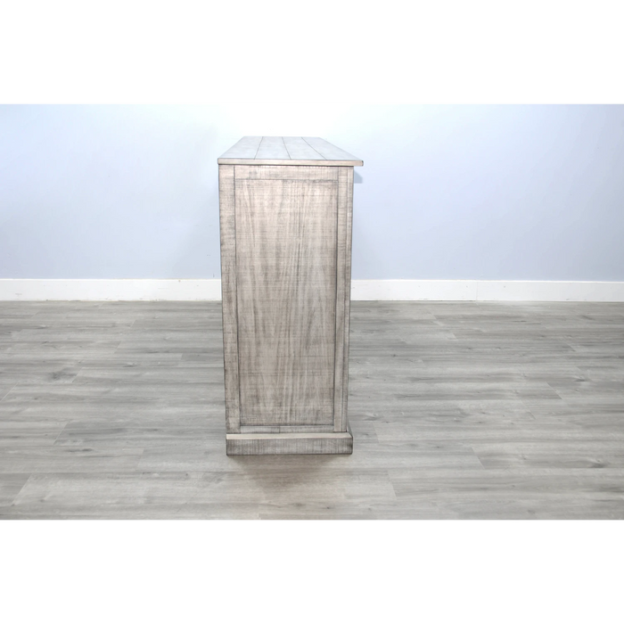 Sunny Designs Media Console  Tobacco Leaf and Alpine Grey - Bed & Sofa Hub