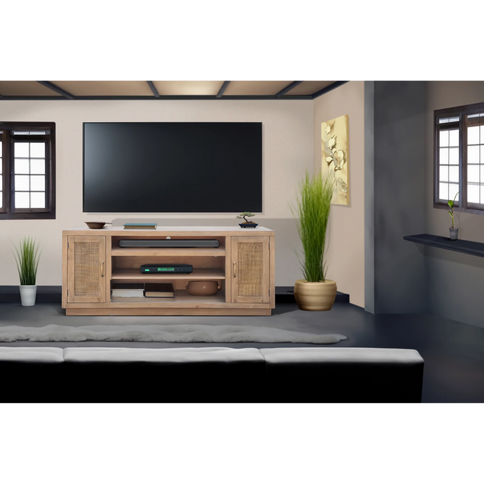 Sunny Designs Media Console Oak Grove - Bed & Sofa Hub