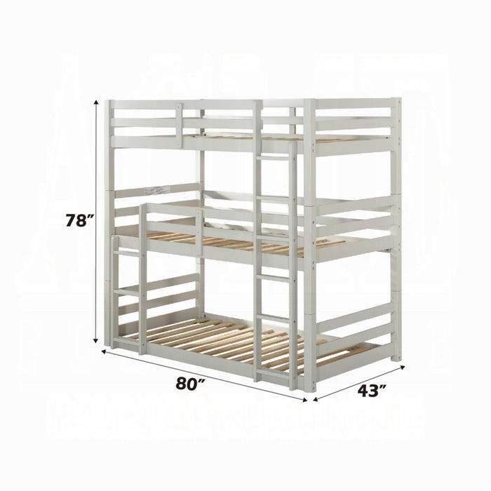 ACME Ronnie Triple Twin Bunk Bed