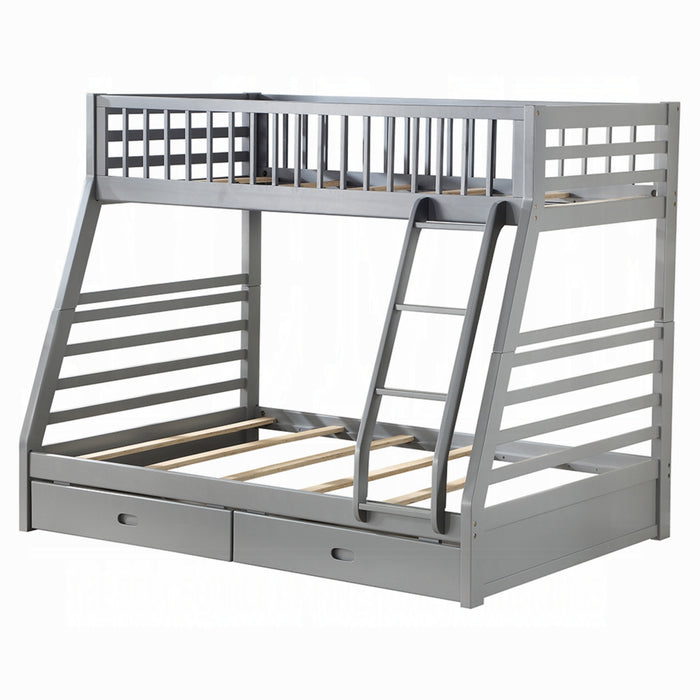 ACME Jason Twin/Full Bunk Bed W/Storage