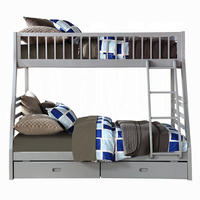 ACME Jason Twin/Full Bunk Bed W/Storage