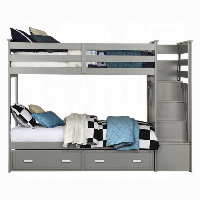 ACME Allentown Twin/Twin Bunk Bed W/Trundle & Storage