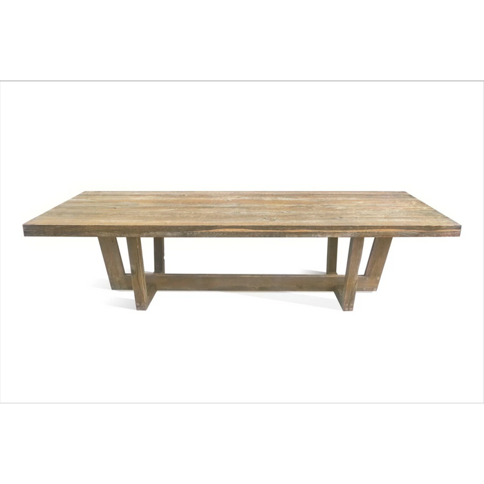 Maxima House Solid Oak Wood Dining Table Kamelot-Iii