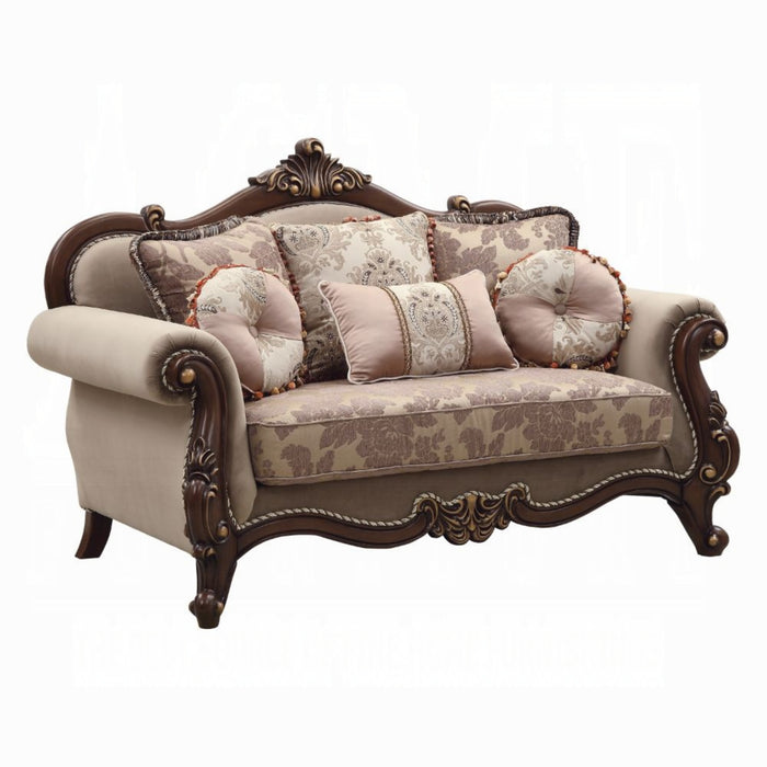 ACME Mehadi Loveseat W/6 Pillows