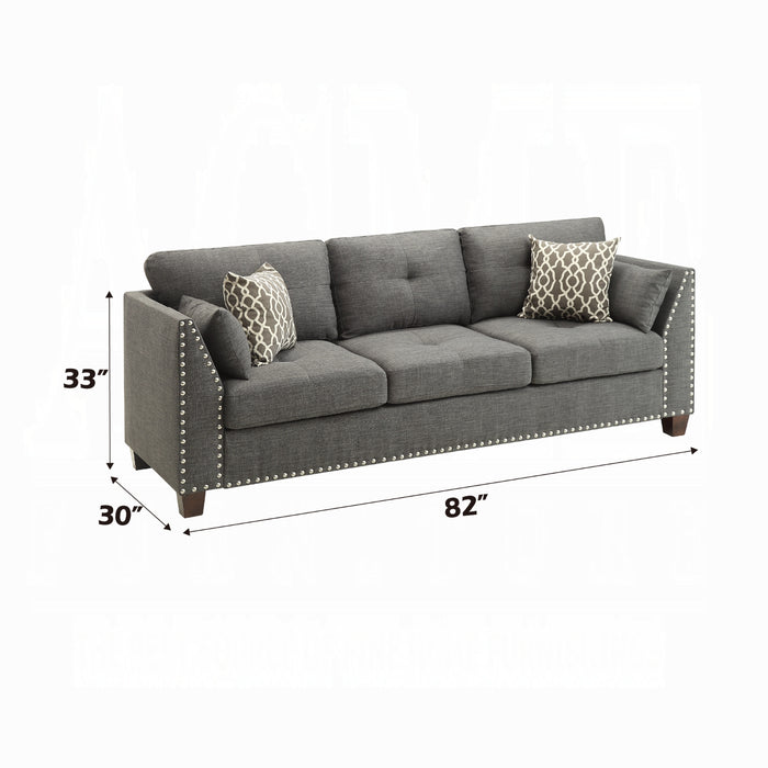 ACME Laurissa Sofa W/4 Pillows