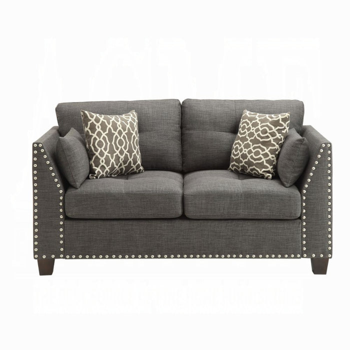 ACME Laurissa Loveseat W/4 Pillows