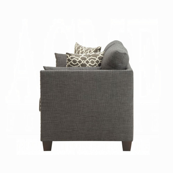 ACME Laurissa Loveseat W/4 Pillows