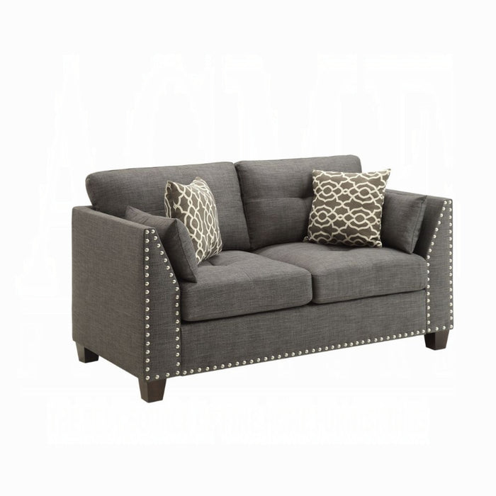 ACME Laurissa Loveseat W/4 Pillows