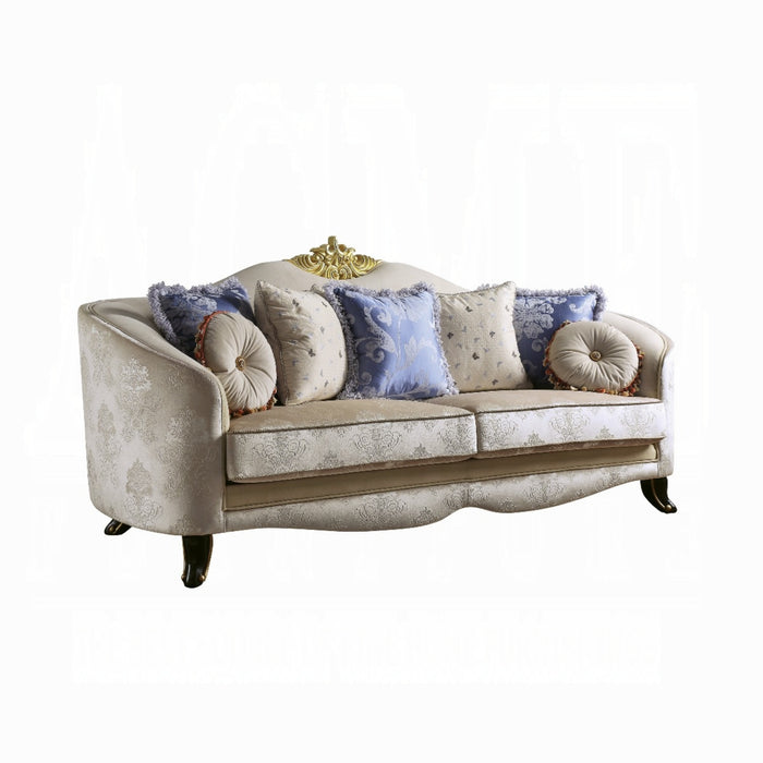 ACME Sheridan Sofa W/7 Pillows