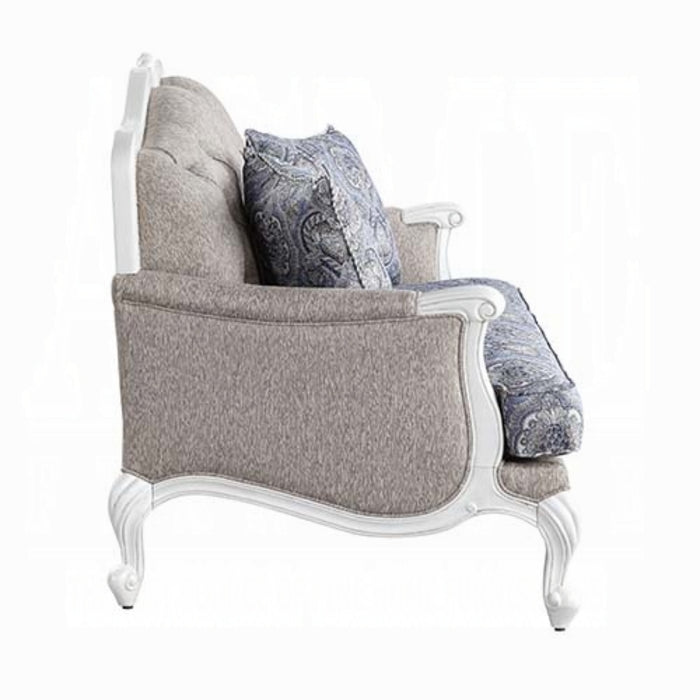 ACME Ciddrenar Loveseat W/3 Pillows