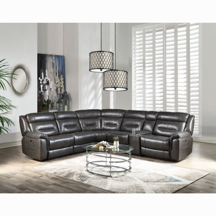 ACME Imogen Power Motion Sectional Sofa W/USB