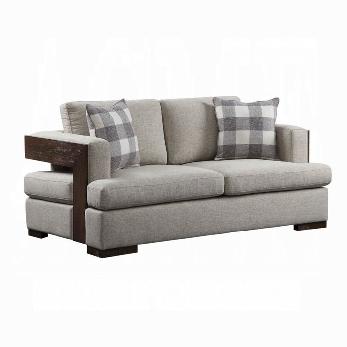 ACME Niamey Loveseat W/2 Pillows