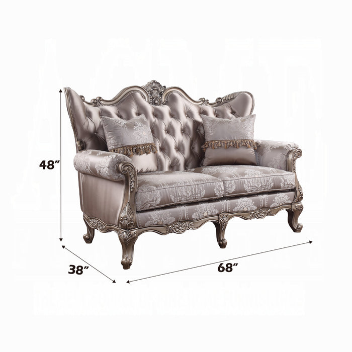 ACME Jayceon Loveseat W/2 Pillows
