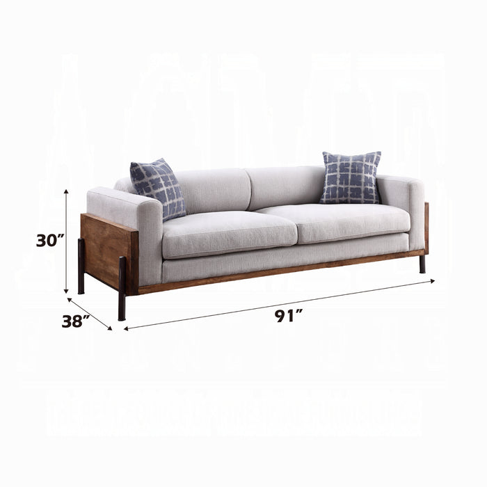 ACME Pelton Sofa W/2 Pillows