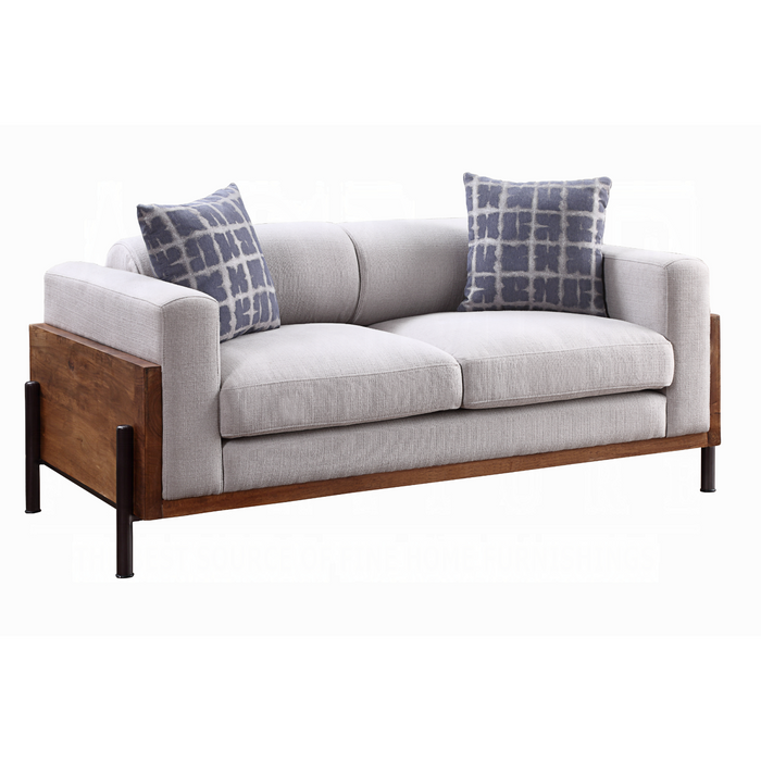 ACME Pelton Loveseat W/2 Pillows