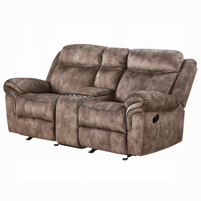 ACME Zubaida Motion Loveseat & Console W/USB