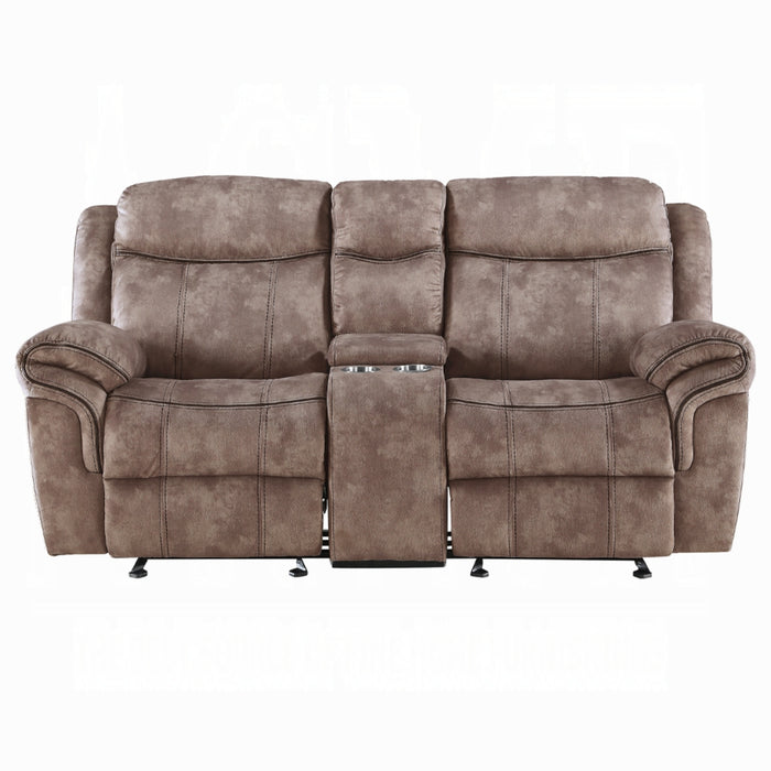 ACME Zubaida Motion Loveseat & Console W/USB