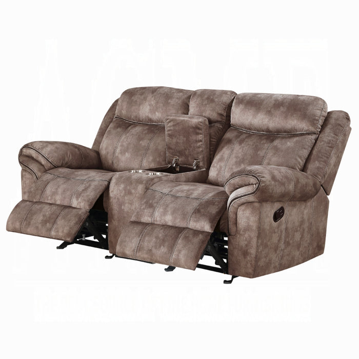 ACME Zubaida Motion Loveseat & Console W/USB