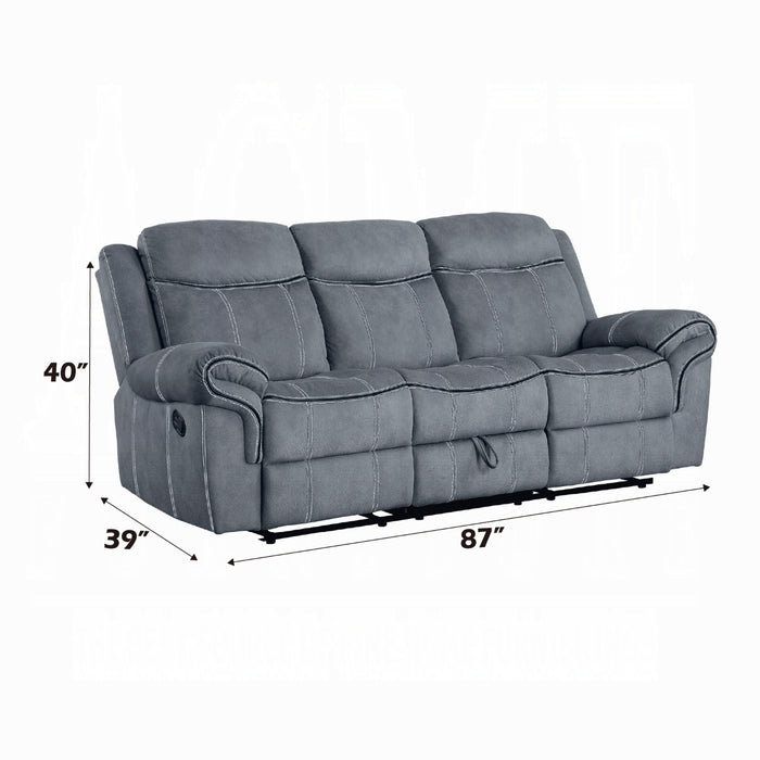 ACME Zubaida Motion Sofa & Console W/USB