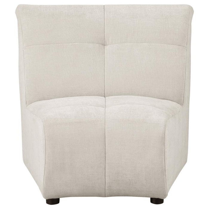 Coaster Charlotte 5-piece Upholstered Modular Sectional Sofa Ivory