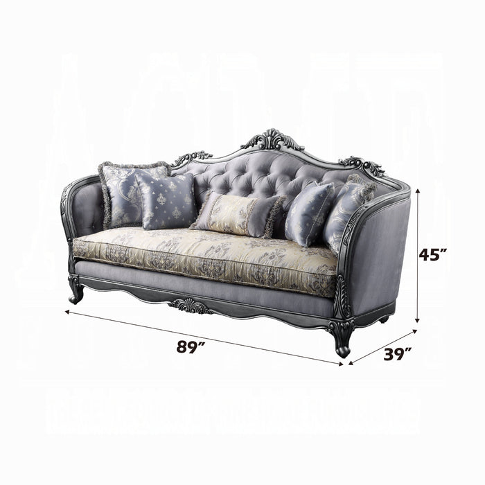 ACME Ariadne Sofa W/5 Pillows