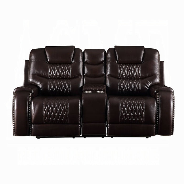 ACME Braylon Motion Loveseat W/Console